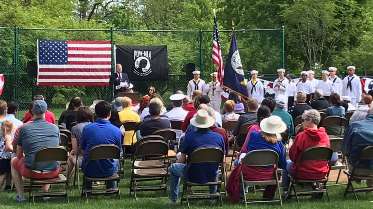 Memorial Day Commemoration Ceremony in Lincolnshire